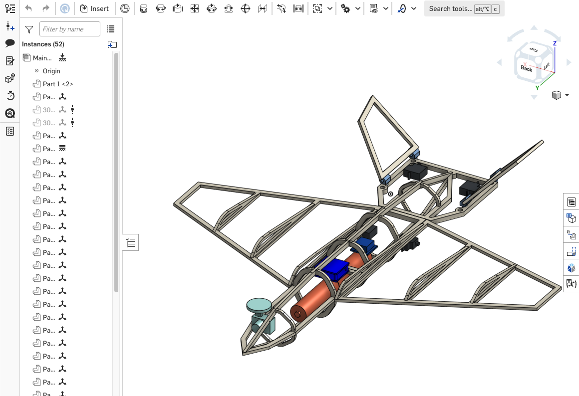 Onshape project 3D CAD model