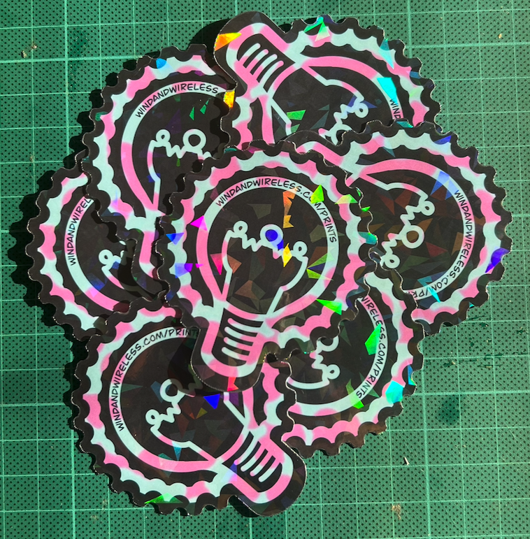 Logo sticker by Wind & Wireless