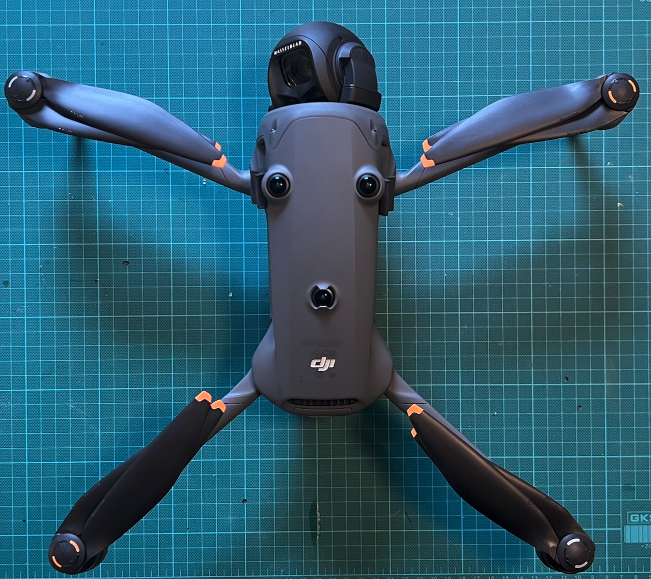 Cinematic drone shot
