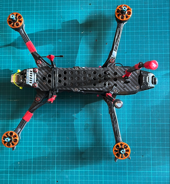 Wind & Wireless drone system on workbench